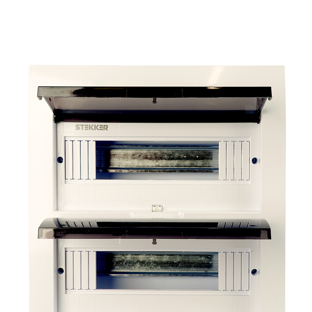 Бокс встраиваемый STEKKER EBX50-4/36-50 36 модулей, пластик, серия ArcaLight