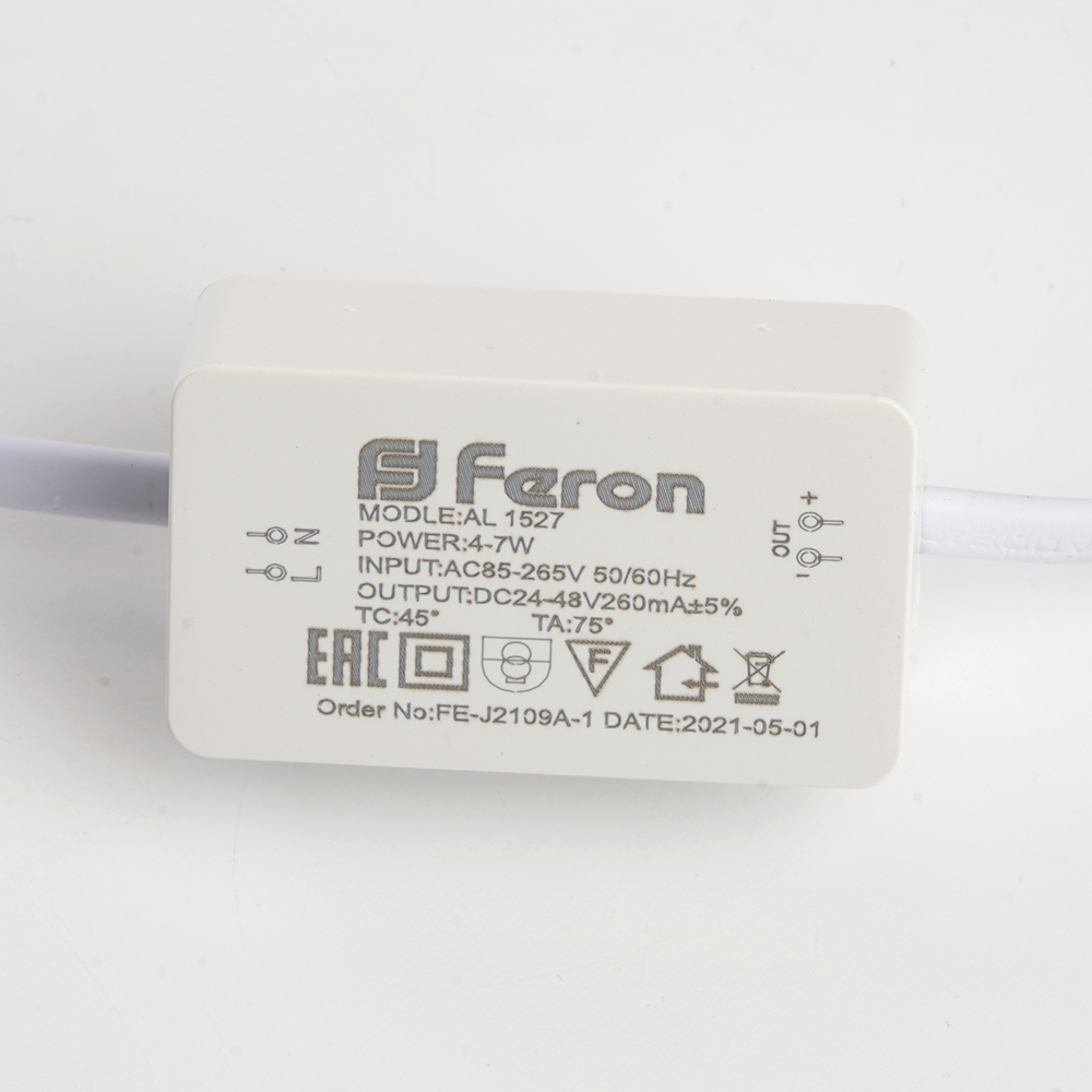 Светодиодный светильник Feron AL1527 встраиваемый 5W 4500K белый
