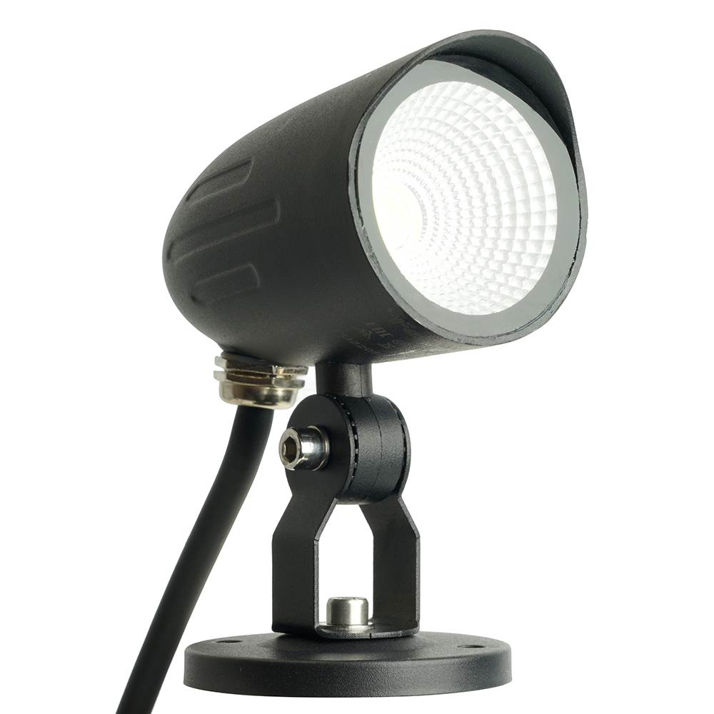 Светодиодный светильник тротуарный (грунтовый) Feron SP2713 7W зеленый 85-265V IP65