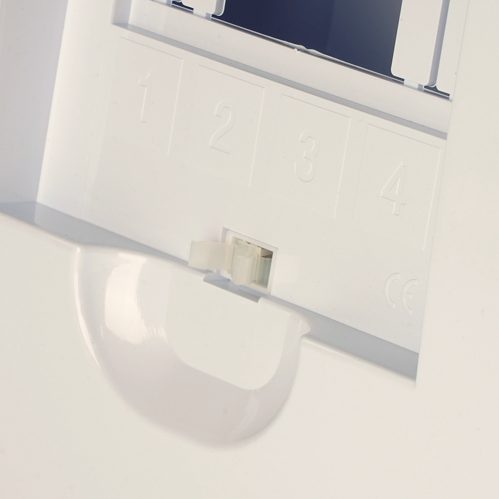 Бокс встраиваемый STEKKER EBX50-4/04-50 4 модуля, пластик, серия ArcaLight