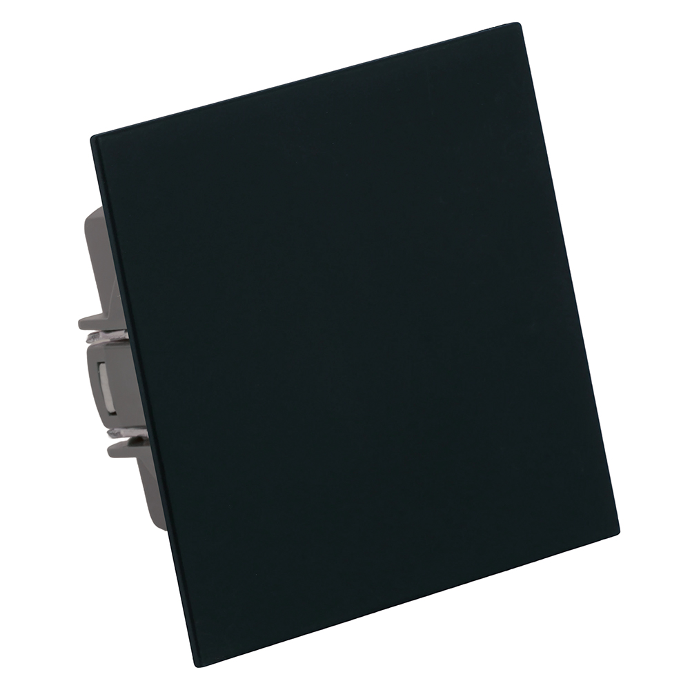 Выключатель 1-клавишный (механизм), STEKKER, 250В, 10А, серия Мия, RSW10-3103-05, черный бархат