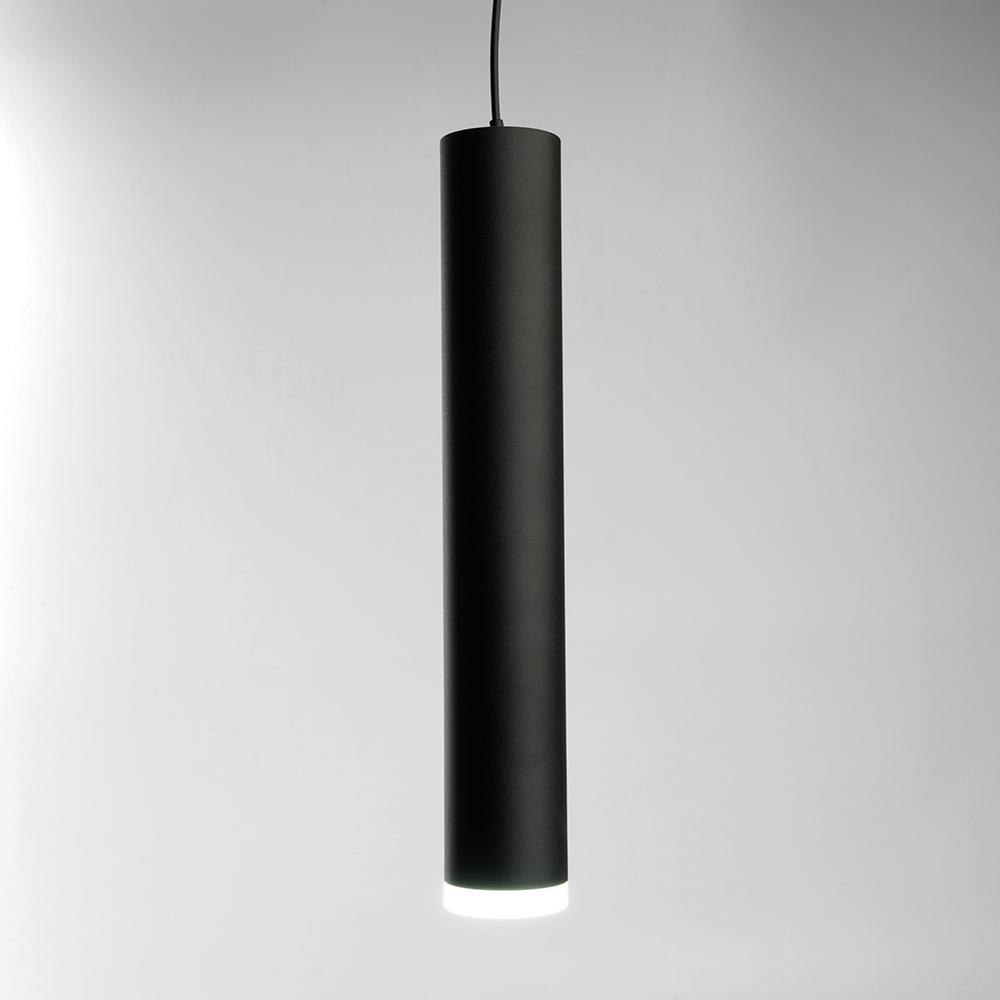 Светильник потолочный Feron ML1028 Barrel levitation на подвесе MR11 35W 230V, черный 40*250