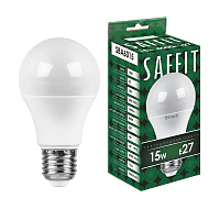 Лампа светодиодная SAFFIT SBA6015 Шар E27 15W 230V 4000K 55011 Лампа светодиодная SAFFIT SBA6015 Шар E27 15W 230V 4000K 55011