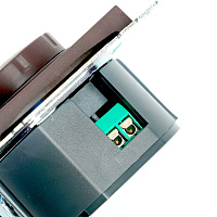 Выключатель диммирующий TRIAC(механизм), STEKKER GLS10-7106-04, 250V, 500W, серия Катрин, шоколад 49017 Выключатель диммирующий TRIAC(механизм), STEKKER GLS10-7106-04, 250V, 500W, серия Катрин, шоколад 49017