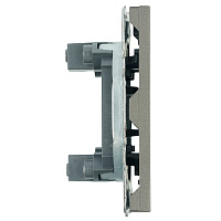 Заглушка (механизм), STEKKER, серия Эмили, RST00-5116-09, антрацит, soft touch 49935 Заглушка (механизм), STEKKER, серия Эмили, RST00-5116-09, антрацит, soft touch 49935