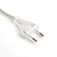 Сетевой шнур с диммером 230V 2м,  прозрачный, DM103-200W Сетевой шнур с диммером 230V 2м,  прозрачный, DM103-200W
