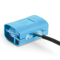 LD547 Коробка изоляционная с гелем, 450V, 42х38х26, синий 49238 LD547 Коробка изоляционная с гелем, 450V, 42х38х26, синий 49238