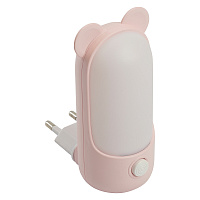 Светильник ночник Feron FN1172 0,8W 220V, розовый 52061 Светильник ночник Feron FN1172 0,8W 220V, розовый 52061