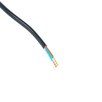 Сетевой шнур (с ножным выключателем) черный, DM106