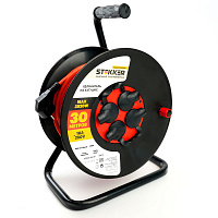 Удлинитель на катушке Stekker STD03-44-30 Standart 4-местный с/з ПВС 3*1,5, оранжевый, 16А, IP44, 30м (80102) 50172 Удлинитель на катушке Stekker STD03-44-30 Standart 4-местный с/з ПВС 3*1,5, оранжевый, 16А, IP44, 30м (80102) 50172
