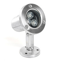 Светодиодный прожектор подводный Feron LL-822, 3W, AC/DC24V, низковольтный, 6400K, металлик, 80*80*130mm, IP68 48455 Светодиодный прожектор подводный Feron LL-822, 3W, AC/DC24V, низковольтный, 6400K, металлик, 80*80*130mm, IP68 48455