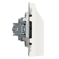 Кабельный вывод ( механизм), Stekker, серия Эмили, белый фарфор, soft-touch, RST00-5119-01 50220