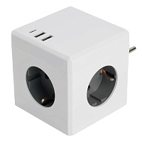 Разветвитель сетевой 3-местный с/з STEKKER ADP16-33-21, 250V, 16A, ABS пластик, белый 49231 Разветвитель сетевой 3-местный с/з STEKKER ADP16-33-21, 250V, 16A, ABS пластик, белый 49231