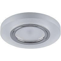 Светильник встраиваемый с белой LED подсветкой Feron CD8060 потолочный MR16 G5.3 белый матовый Светильник встраиваемый с белой LED подсветкой Feron CD8060 потолочный MR16 G5.3 белый матовый