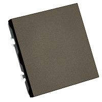 Заглушка (механизм), STEKKER, серия Эмили, RST00-5116-09, антрацит, soft touch 49935