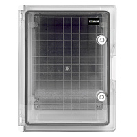 Корпус пластиковый ЩМПп STEKKER EBX60-6/06-65 IP65 c прозрачной дверью (400*300*165) пластик, серия ArcaWP65+ 50721