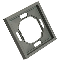 Рамка STEKKER, PFR00-5001-10 1-местная, серия Эмили, платиново-серый, soft touch 49962 Рамка STEKKER, PFR00-5001-10 1-местная, серия Эмили, платиново-серый, soft touch 49962