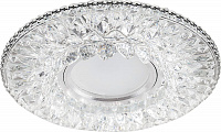 Светильник встраиваемый с LED подсветкой Feron CD942 потолочный MR16 G5.3 прозрачный Светильник встраиваемый с LED подсветкой Feron CD942 потолочный MR16 G5.3 прозрачный