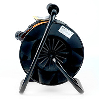 Удлинитель на пластиковой катушке Stekker STD02-41-50  50м, 4 гнезда с/з 3*1, оранжевый, серия Standart (UG) 39709