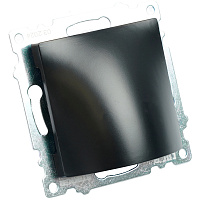 Кабельный вывод (механизм), STEKKER, серия Катрин, черный, GLS00-7116-05  49466 Кабельный вывод (механизм), STEKKER, серия Катрин, черный, GLS00-7116-05  49466