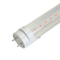 Лампа светодиодная для растений T8 Feron LB-7063 G13 0,6м 11W 175-265V красно-синий спектр пластик 38278 Лампа светодиодная для растений T8 Feron LB-7063 G13 0,6м 11W 175-265V красно-синий спектр пластик 38278