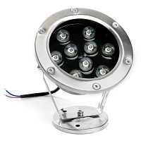 Светодиодный прожектор подводный Feron LL-824, 9W, AC/DC24V, низковольтный, 2700K, металлик, 143*75*170mm, IP68 48457 Светодиодный прожектор подводный Feron LL-824, 9W, AC/DC24V, низковольтный, 2700K, металлик, 143*75*170mm, IP68 48457