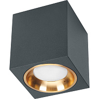 Светильник потолочный Feron ML1754 MR16 GU10 35W 230V, черный, золото 41200 Светильник потолочный Feron ML1754 MR16 GU10 35W 230V, черный, золото 41200