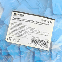 Торцевая заглушка для ЗНИ LD572 2,5 мм² (JXB PT2,5), синий LD581-1-25 49266 Торцевая заглушка для ЗНИ LD572 2,5 мм² (JXB PT2,5), синий LD581-1-25 49266