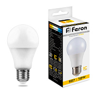 Лампа светодиодная Feron LB-93 Шар E27 12W 175-265V 2700K 25489 Лампа светодиодная Feron LB-93 Шар E27 12W 175-265V 2700K 25489