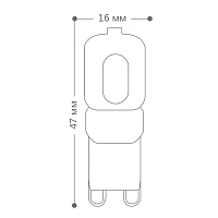Лампа светодиодная Feron LB-430 G9 5W 230V 2700K 25636 Лампа светодиодная Feron LB-430 G9 5W 230V 2700K 25636