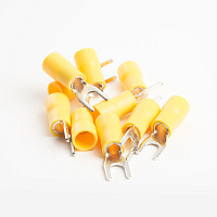 Наконечник вилочный изолированный НВИ 6-4, LD403-604 (DIY упаковка 10 шт) 39373 Наконечник вилочный изолированный НВИ 6-4, LD403-604 (DIY упаковка 10 шт) 39373