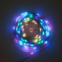 Гирлянда линейная Feron CL593 Smart, 10м USB  + Пульт ДУ RGB, прозрачный шнур Гирлянда линейная Feron CL593 Smart, 10м USB  + Пульт ДУ RGB, прозрачный шнур