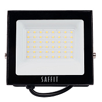 Светодиодный прожектор SAFFIT SFL90-50 IP65 50W 6400K черный 55066