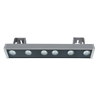 LL-893-1 Светодиодный линейный прожектор для подсветки стен, 6400K, 250*40*25mm, 6W DC24V, IP65 53128