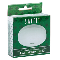 Лампа светодиодная SAFFIT SBGX5315 GX53 15W 230V 4000K 55192 Лампа светодиодная SAFFIT SBGX5315 GX53 15W 230V 4000K 55192