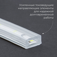 Cветодиодная LED лента Feron LS705, 120SMD(5730)/м 11Вт/м  50м 220V 3000K IP65 Cветодиодная LED лента Feron LS705, 120SMD(5730)/м 11Вт/м  50м 220V 3000K IP65