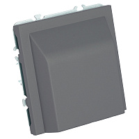 Кабельный вывод ( механизм), Stekker, серия Эмили, платиново-серый, soft-touch, RST00-5119-10  50222