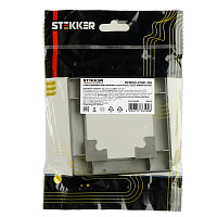 Рамка STEKKER, PFR00-7001-05 1-местная, пластик, серия Катрин, черный 39812 Рамка STEKKER, PFR00-7001-05 1-местная, пластик, серия Катрин, черный 39812