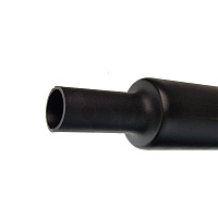 Термоусадочная трубка STEKKER HST-2512-100BK, длина 100 см., коэф. усадки 2:1, черный 39736