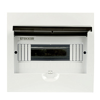 Бокс встраиваемый STEKKER EBX50-4/10-50 10 модулей, пластик, серия ArcaLight 50511