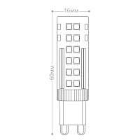 Лампа светодиодная Feron LB-433 G9 7W 175-265V 4000K 25767 Лампа светодиодная Feron LB-433 G9 7W 175-265V 4000K 25767