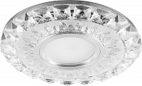 Светильник встраиваемый с белой LED подсветкой Feron CD922 потолочный MR16 G5.3 прозрачный Светильник встраиваемый с белой LED подсветкой Feron CD922 потолочный MR16 G5.3 прозрачный