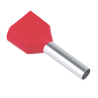 LD406-1008 Наконечник штыревой втулочный изолированный НШВИ(2) 1,0-8 (упаковка 100 шт) 50385 LD406-1008 Наконечник штыревой втулочный изолированный НШВИ(2) 1,0-8 (упаковка 100 шт) 50385