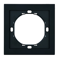 Рамка 1-местная, STEKKER, серия Мия, PFR00-3001-05, черный бархат 50461