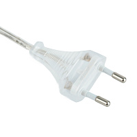 Сетевой шнур (с ножным выключателем)  прозрачный, DM106