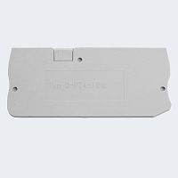 Торцевая заглушка для ЗНИ LD573 4 мм²  (JXB PT 4), серый, LD582-1-40 49269 Торцевая заглушка для ЗНИ LD573 4 мм²  (JXB PT 4), серый, LD582-1-40 49269