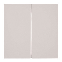 Переключатель 2-клавишный (механизм), STEKKER, 250В, 10А, серия Мия, RSW10-3107-08, пудровый жемчуг 50478