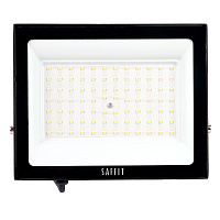 Светодиодный прожектор SAFFIT SFL90-100 IP65 100W 6400K черный 55068