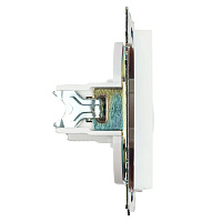 Розетка телевизионная 1-местная (механизм), STEKKER GLS00-7108-01, 75 Ом, 5-862МГц, серия Катрин, белый 39306 Розетка телевизионная 1-местная (механизм), STEKKER GLS00-7108-01, 75 Ом, 5-862МГц, серия Катрин, белый 39306