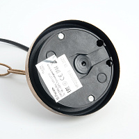 Светильник садово-парковый Feron PL6305 шестигранный на цепочке 60W E27 230V, черное золото 11899 Светильник садово-парковый Feron PL6305 шестигранный на цепочке 60W E27 230V, черное золото 11899